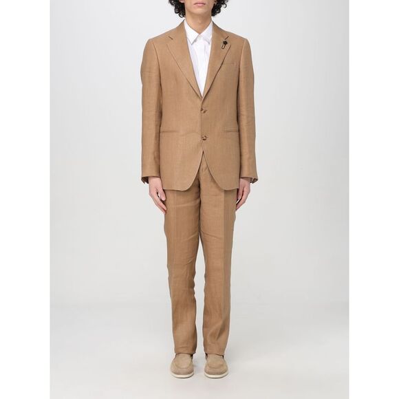 Lardini Suit Men Brown Sweaters